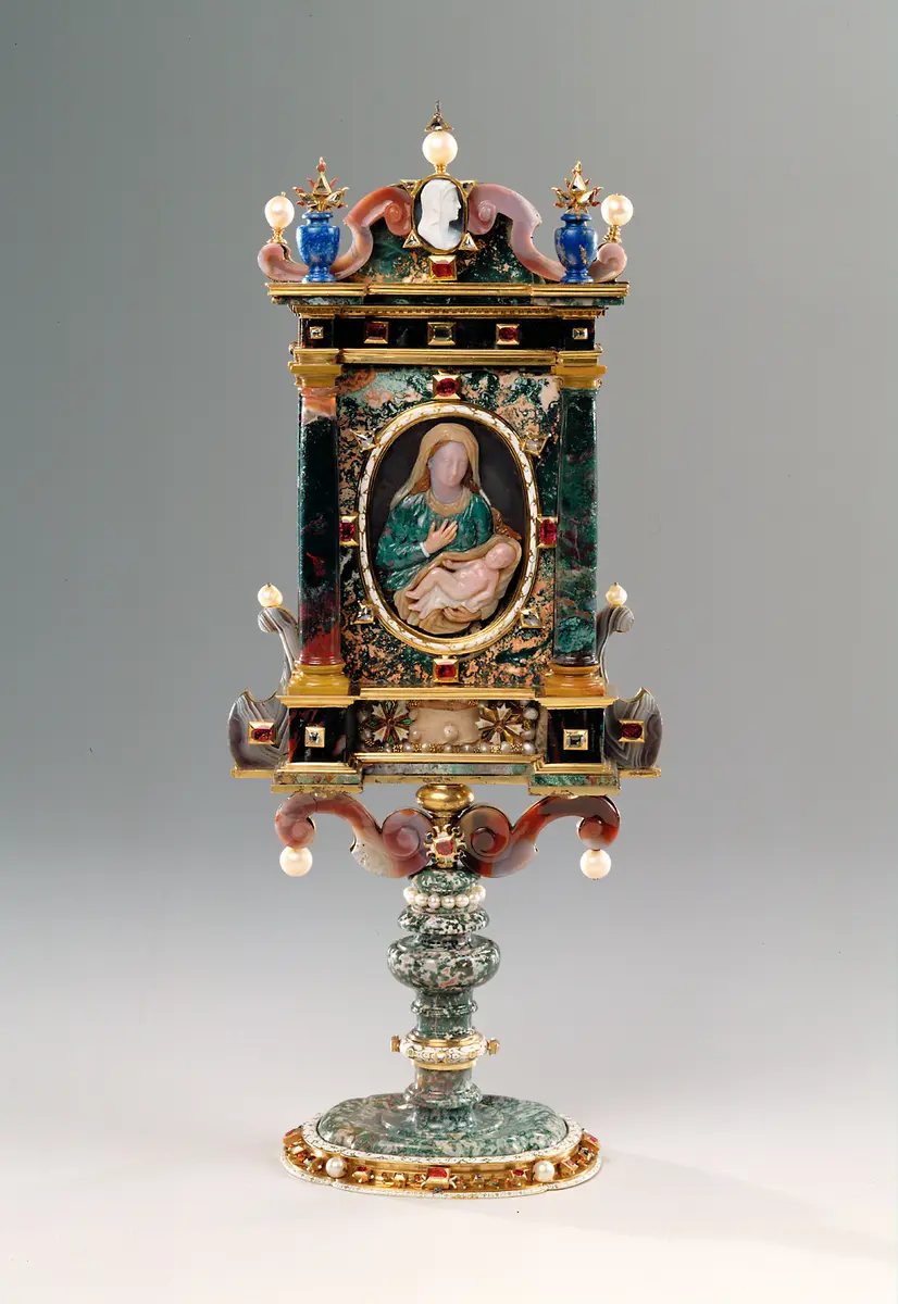 Zwei Reliquienmonstranzen